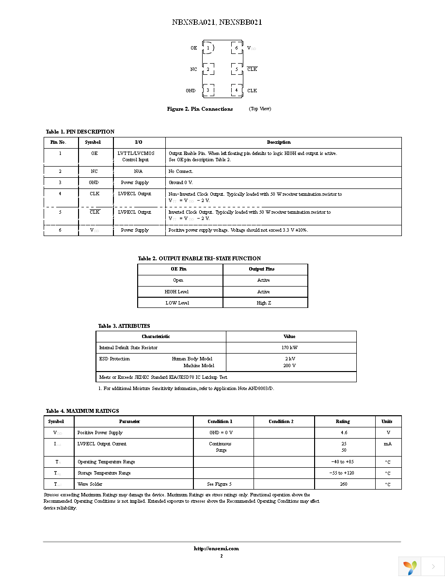 NBXSBA021LNHTAG Page 2