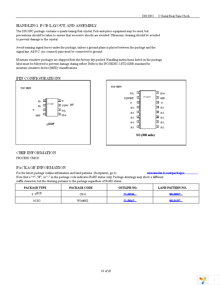 DS1339U-33+T&R Page 19