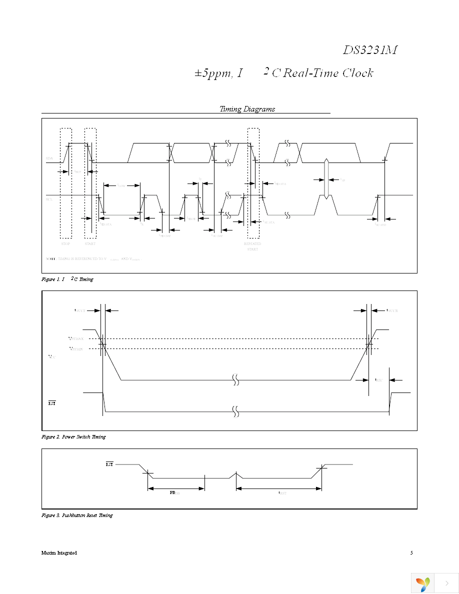 DS3231MZ+ Page 5