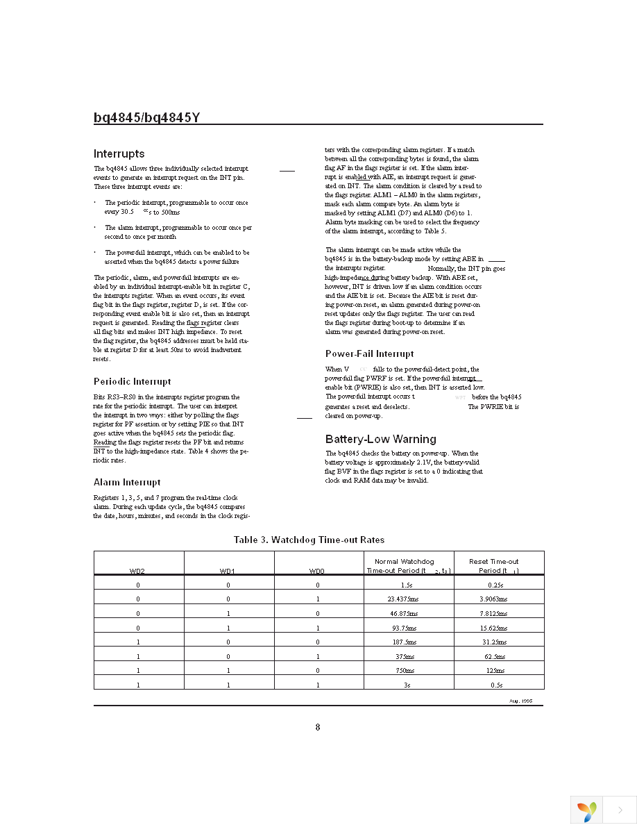 BQ4845S-A4N Page 8