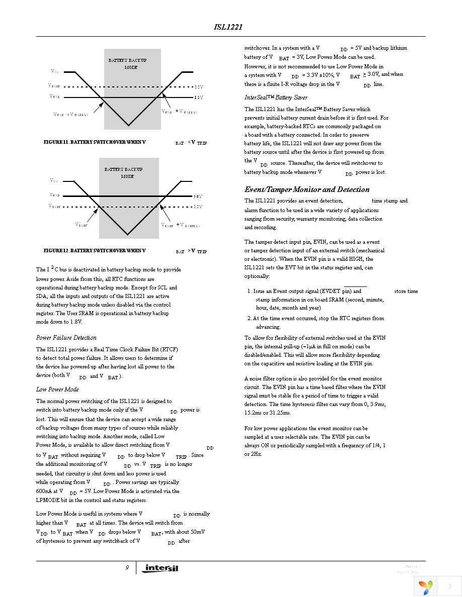 ISL1221IUZ-T Page 9