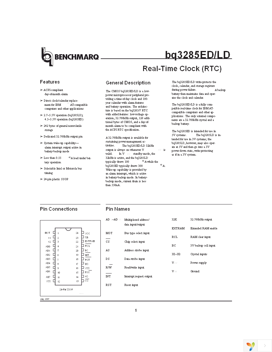 BQ3285LDSS Page 1