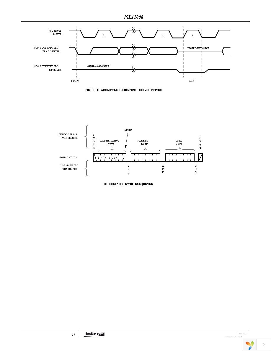 ISL12008IB8Z Page 14