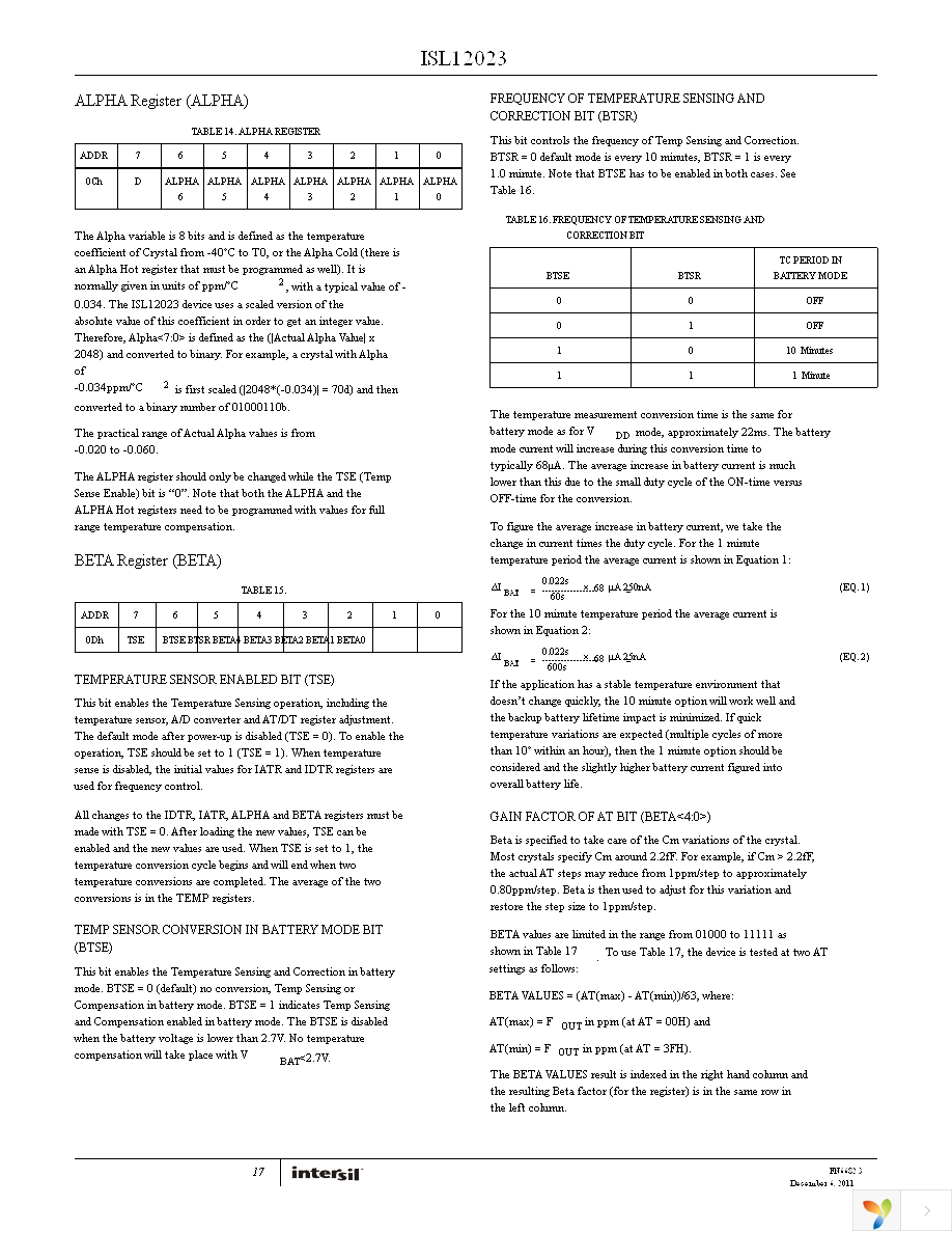 ISL12023IVZ-T Page 17