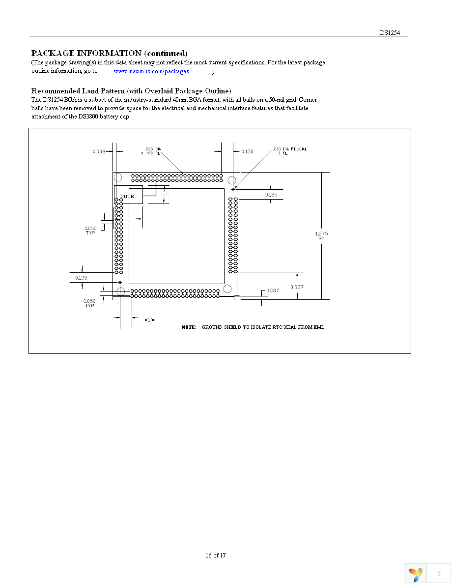 DS1254WB-150 Page 16