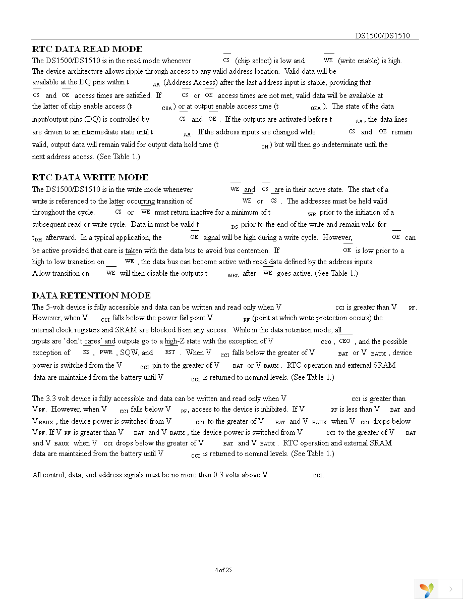 DS1510Y Page 4