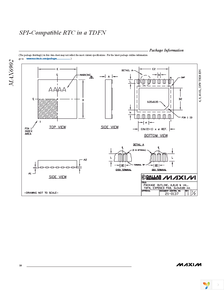 MAX6902ETA+T Page 18