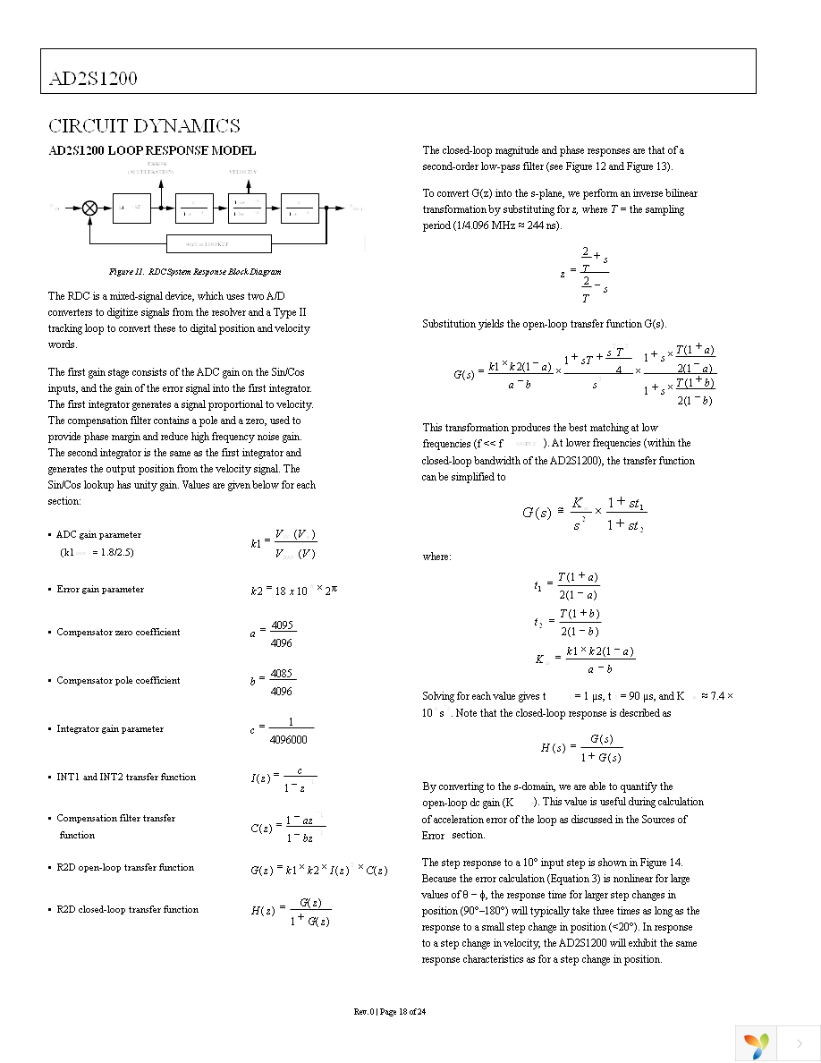 AD2S1200WSTZ Page 18