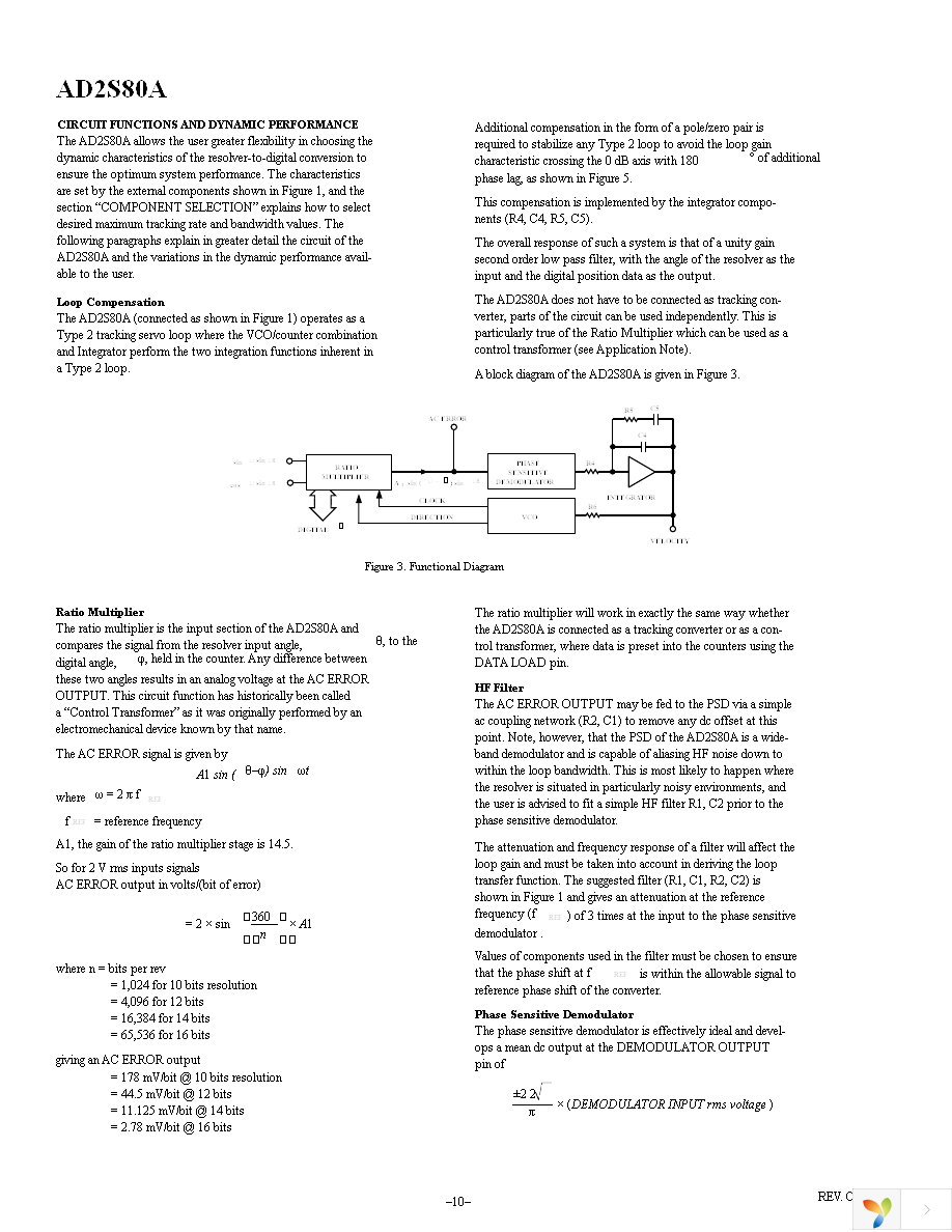 AD2S82AHPZ Page 10