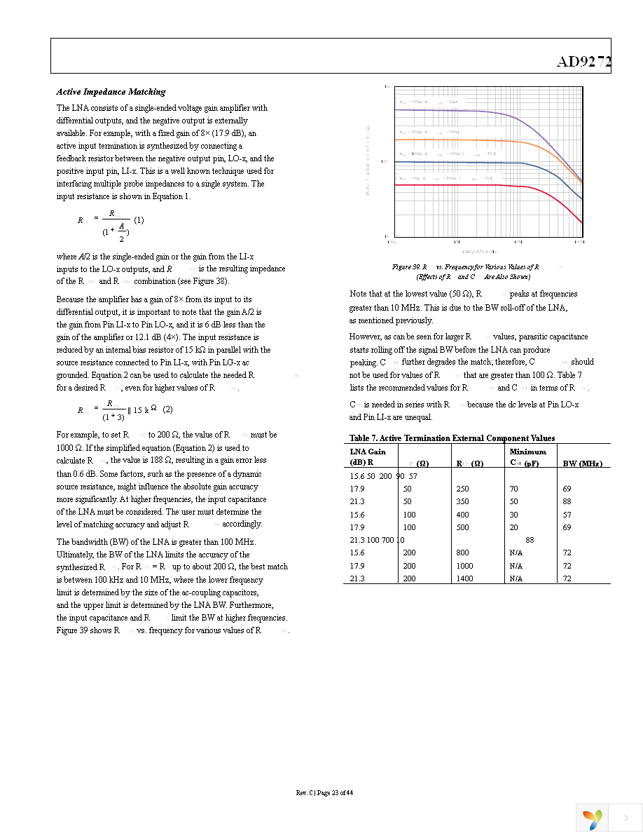 AD9272BSVZ-80 Page 23