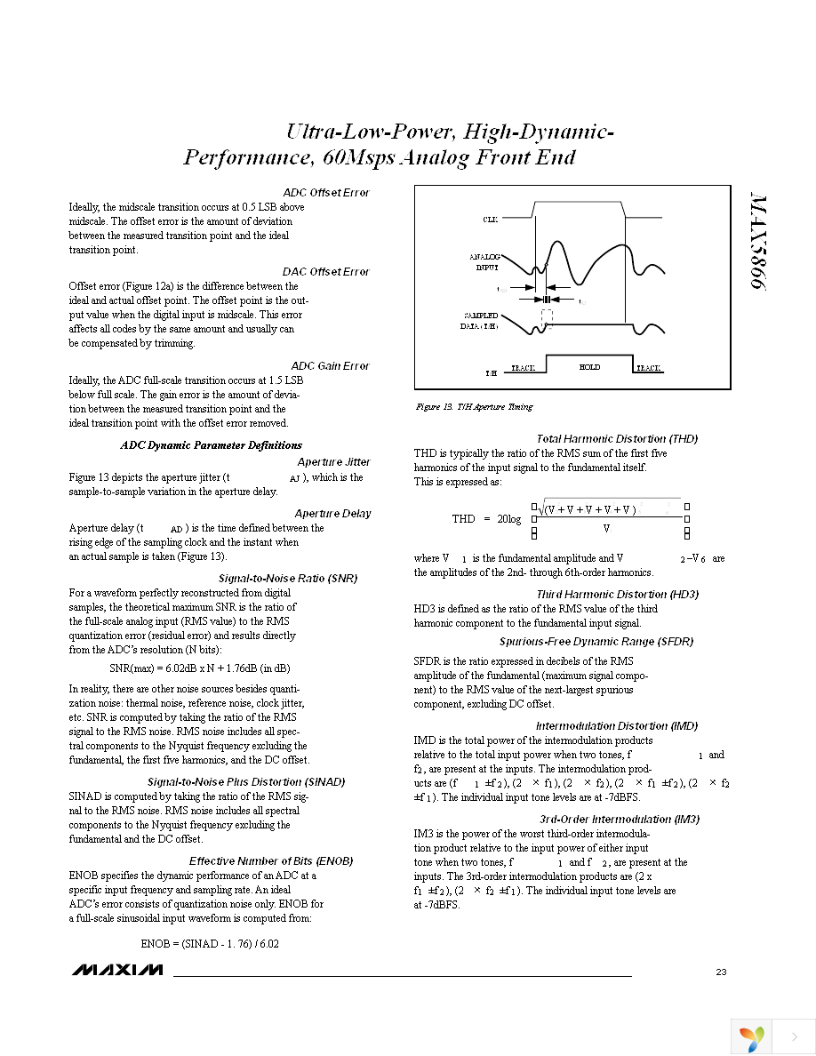 MAX5866ETM+T Page 23