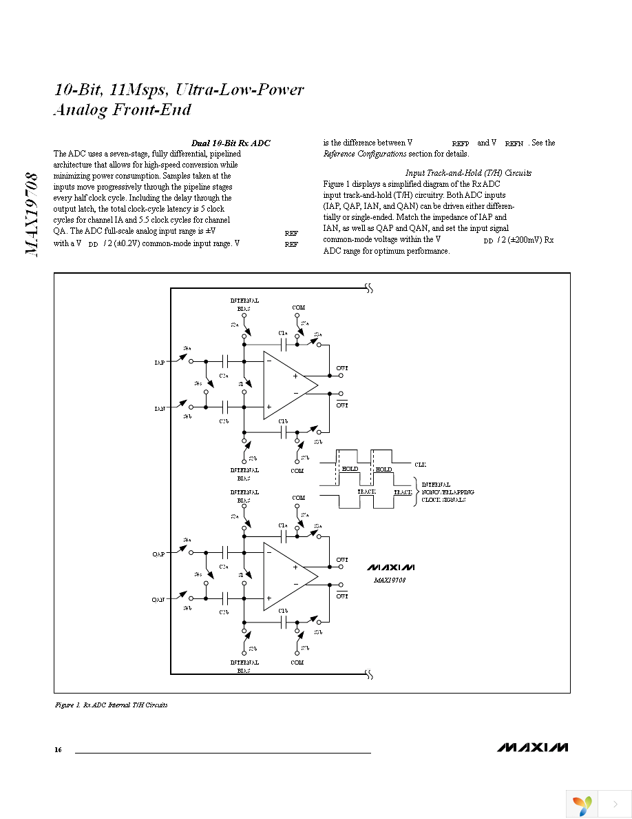 MAX19708ETM+T Page 16