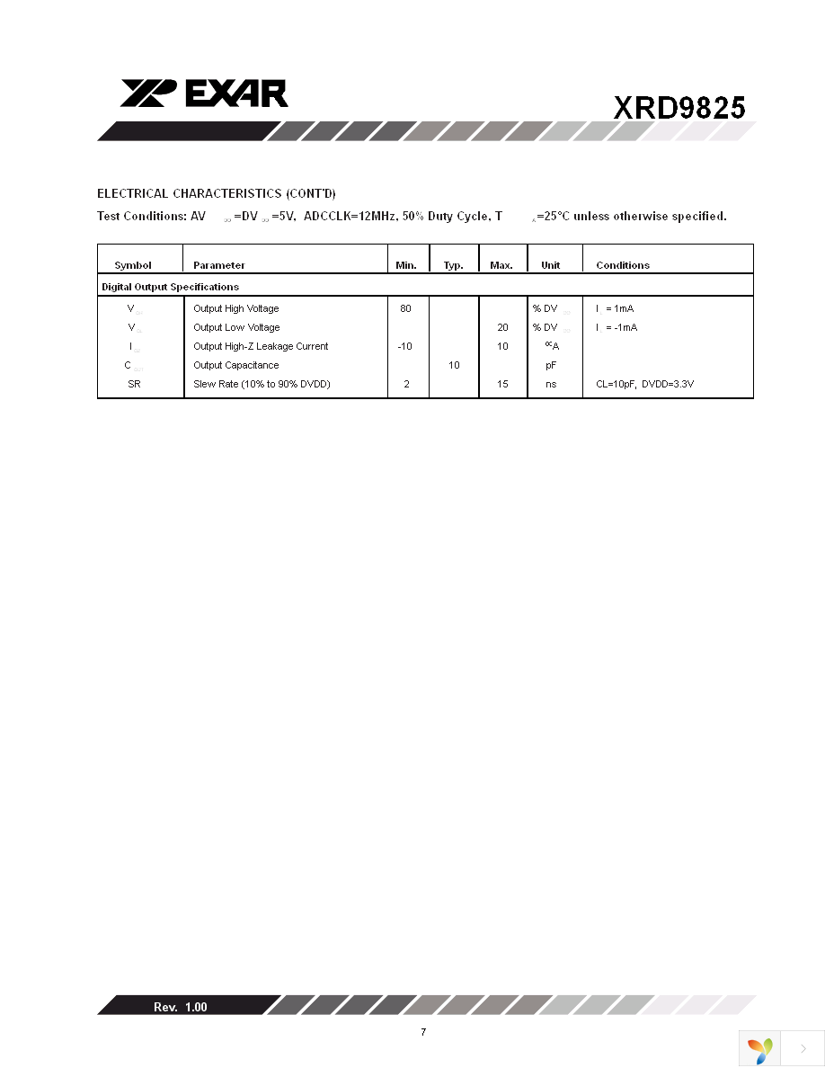 XRD9825ACD-F Page 7