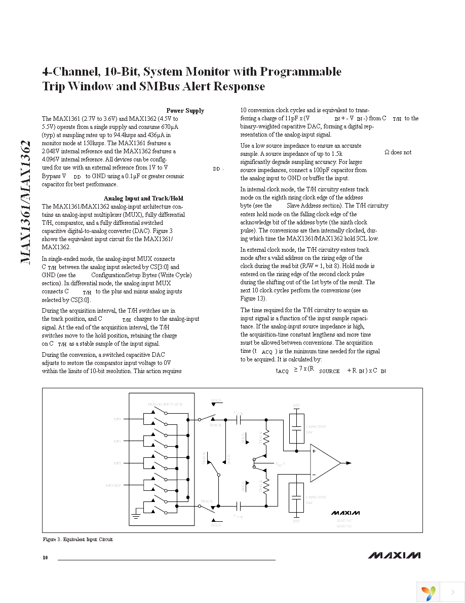 MAX1362EUB+ Page 10