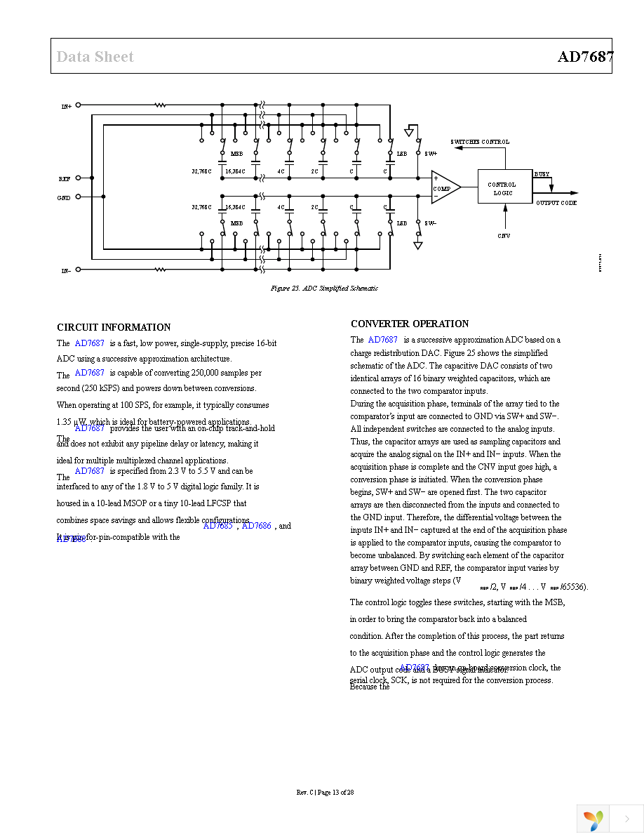 AD7687BRMZRL7 Page 13