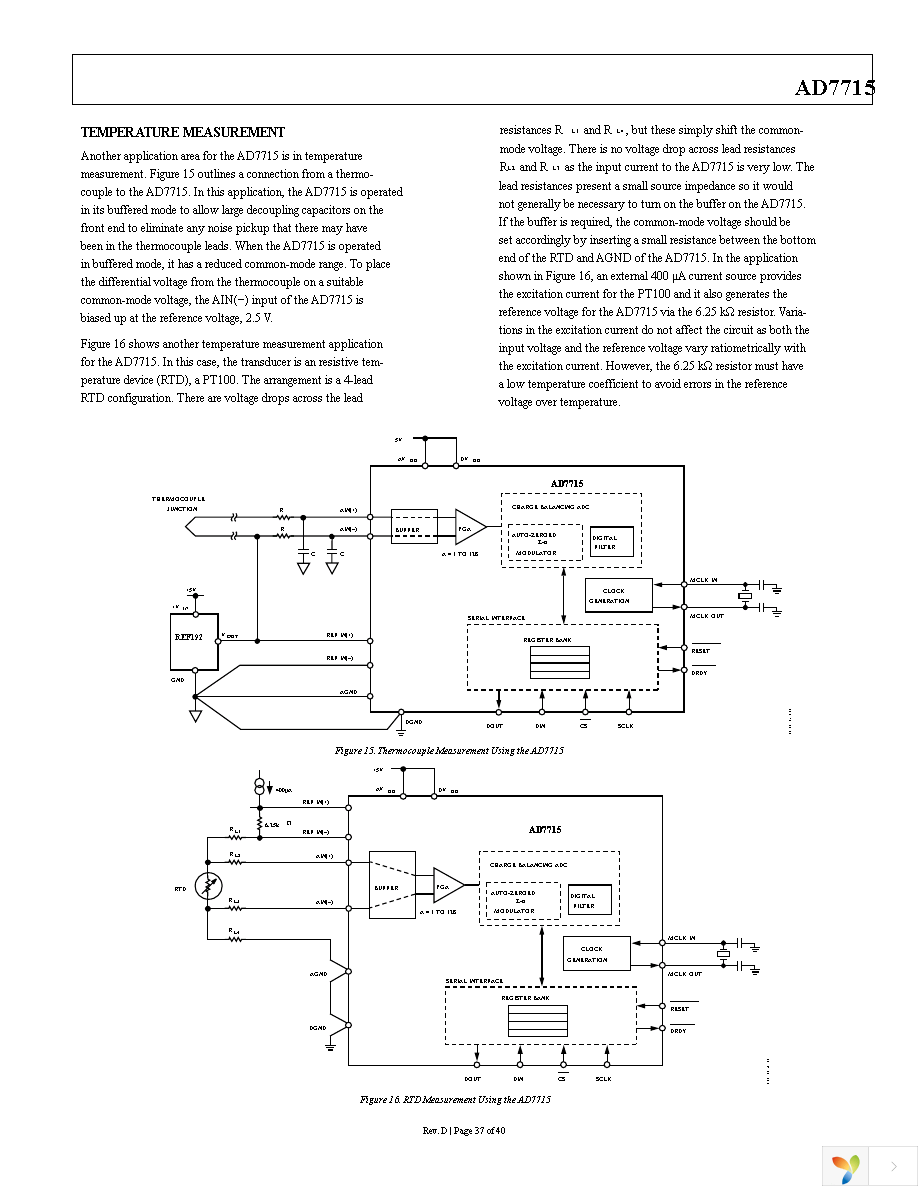 AD7715ARZ-5 Page 37