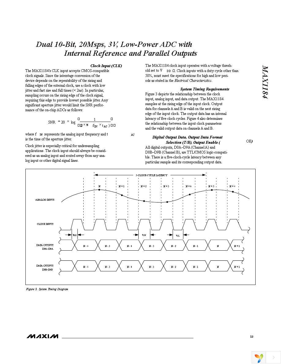 MAX1184ECM+D Page 13