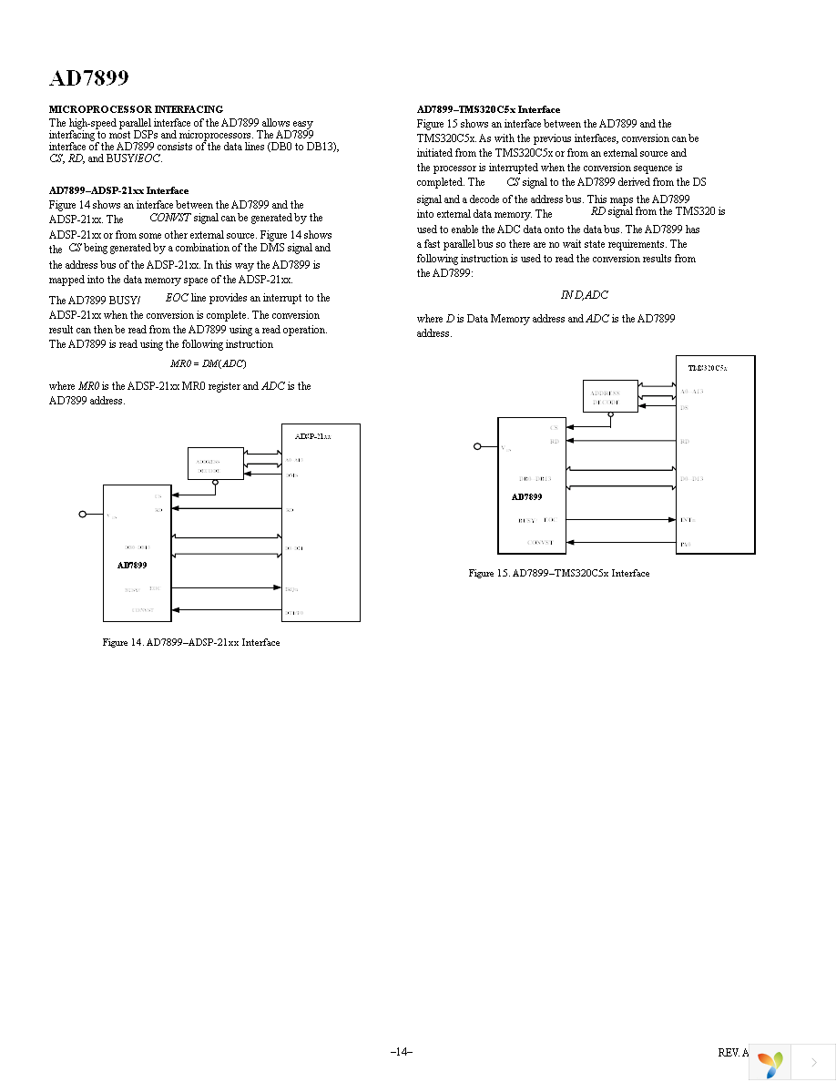 AD7899ARSZ-2 Page 14