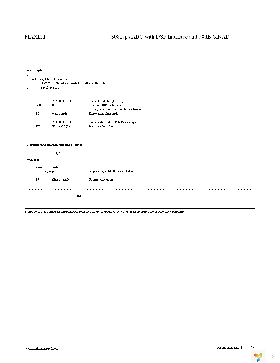 MAX121CWE+ Page 20