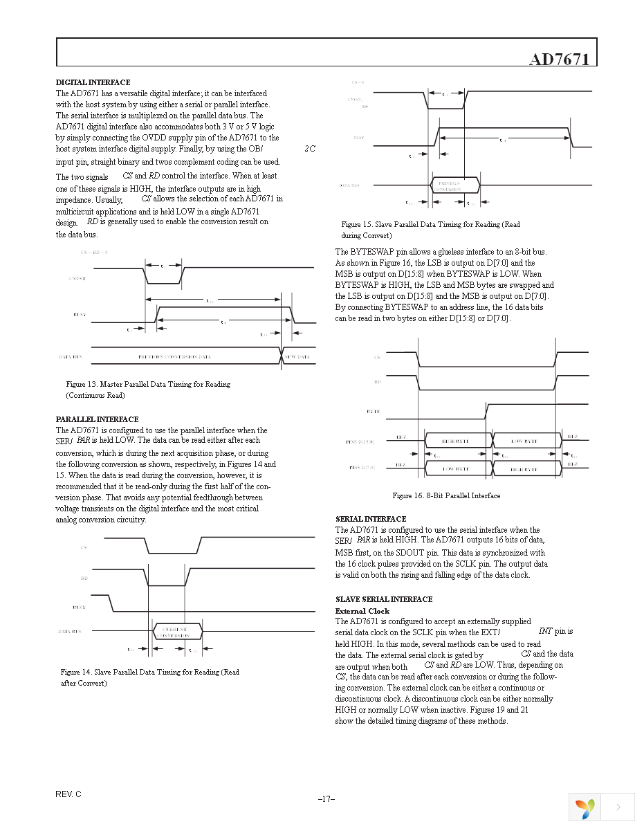 AD7671ASTZ Page 17