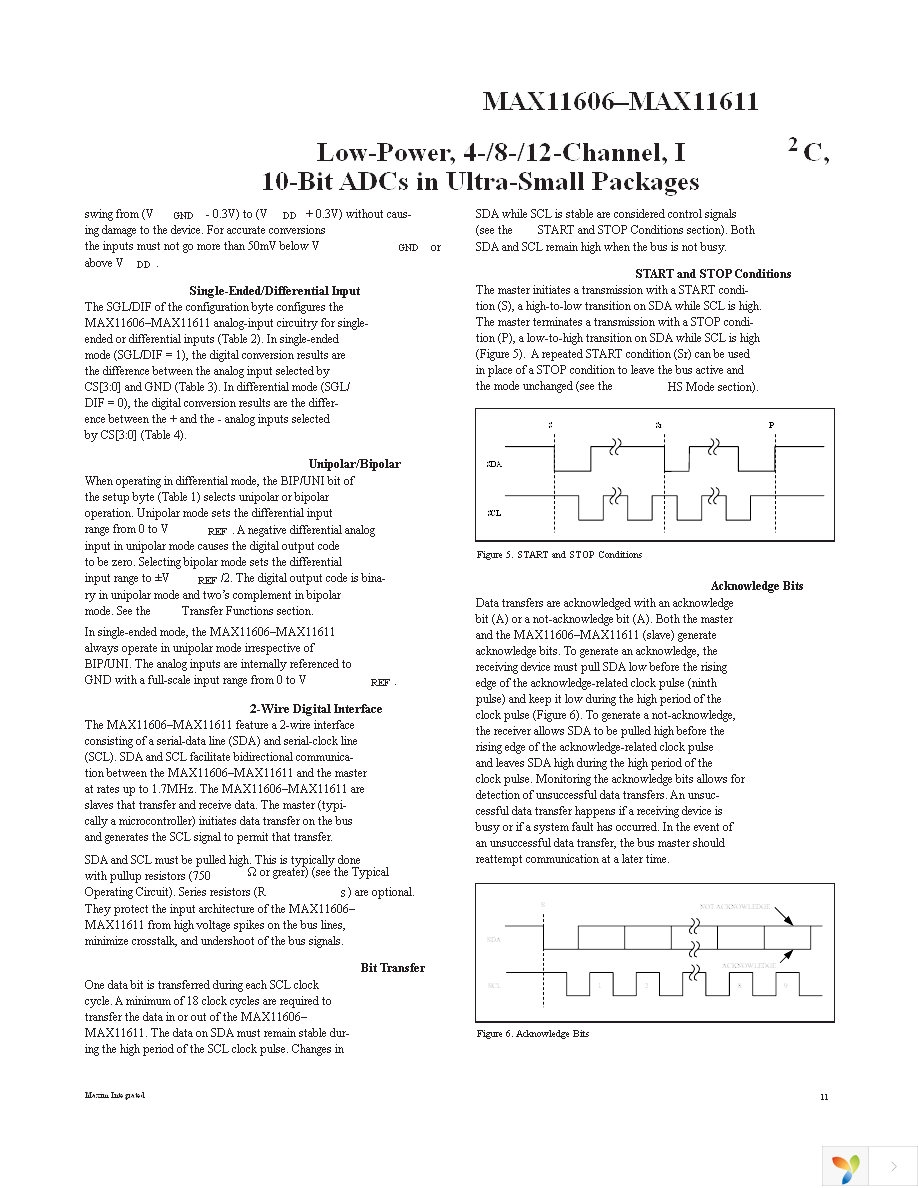 MAX11607EUA+ Page 11