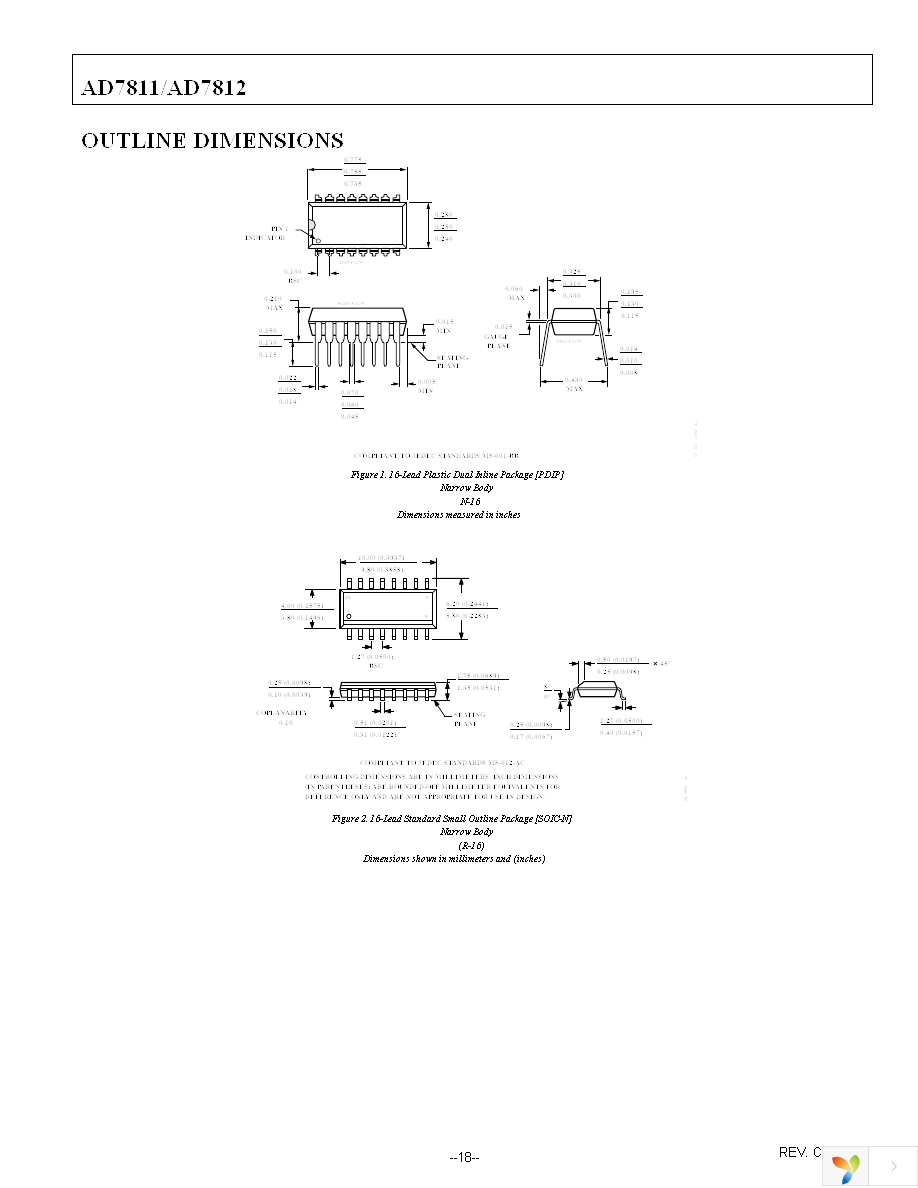 AD7811YRUZ-REEL7 Page 18