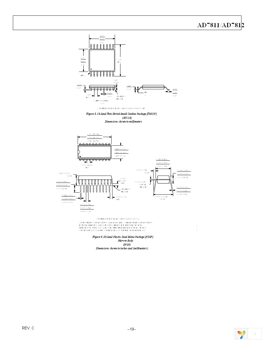 AD7811YRUZ-REEL7 Page 19