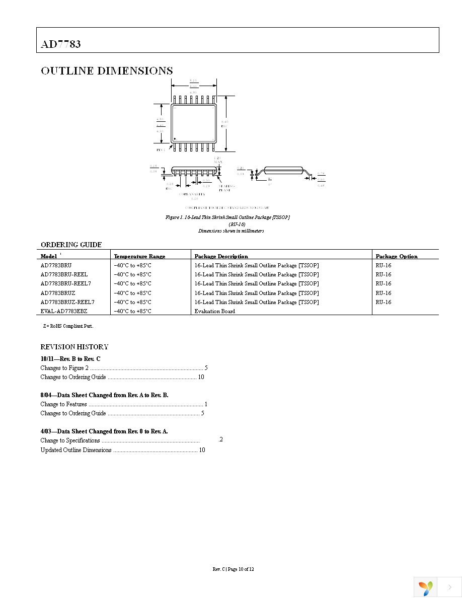 AD7783BRUZ Page 10