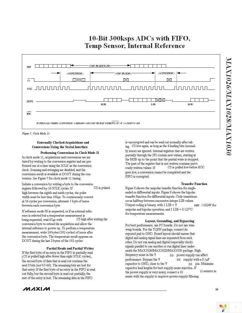 MAX1026BCEE+ Page 19