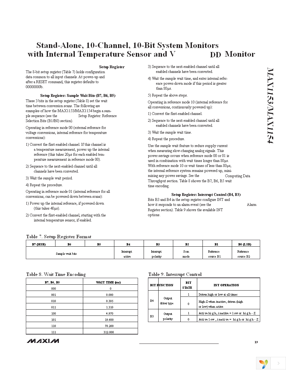 MAX1154BEUE+ Page 19