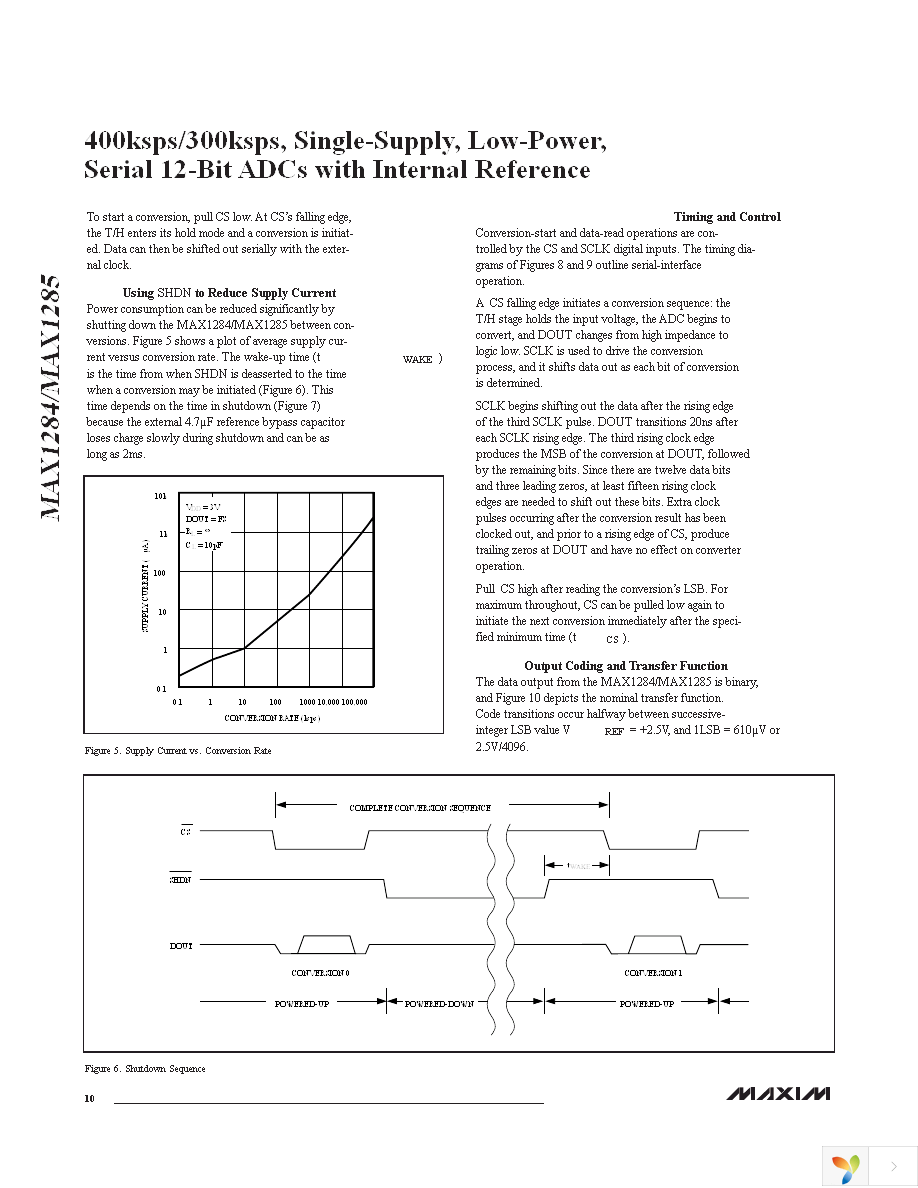 MAX1285BCSA+ Page 10