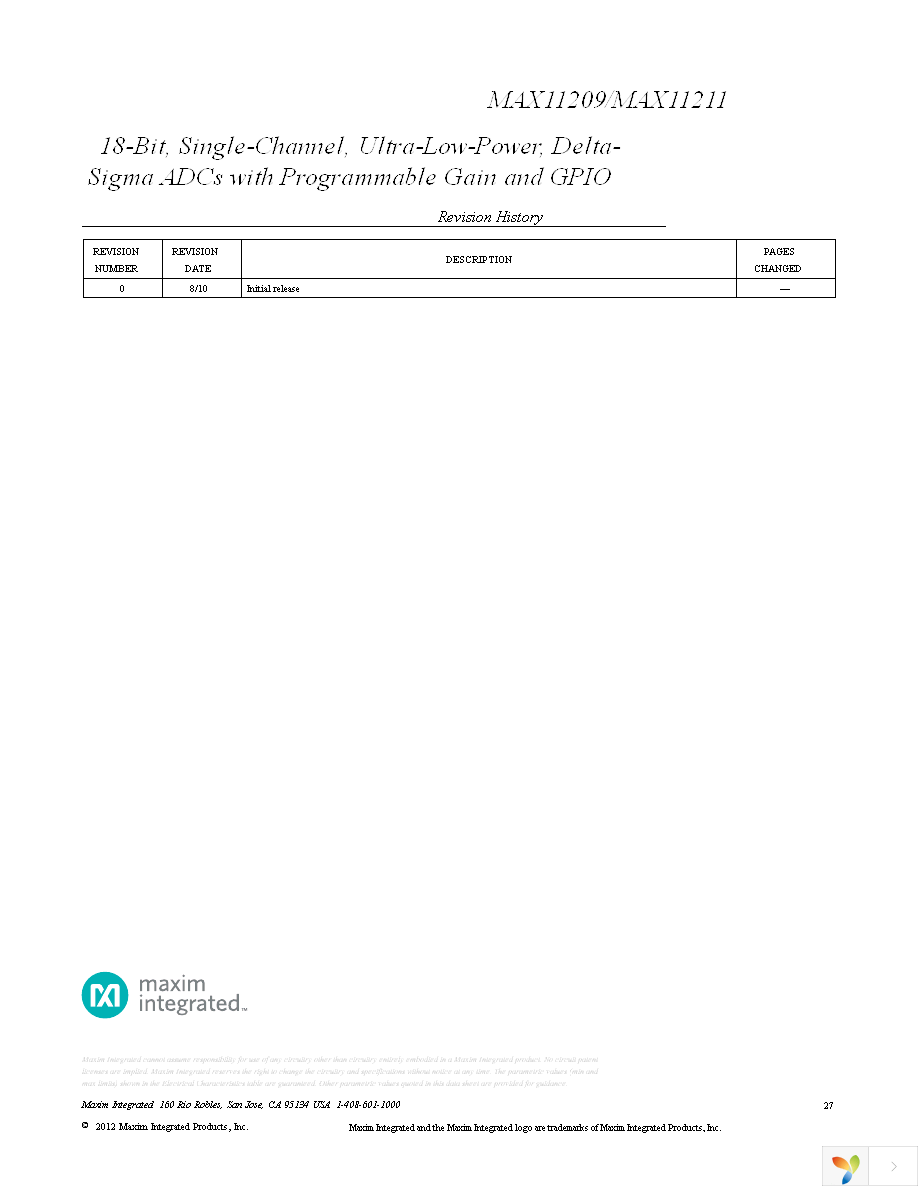 MAX11211EEE+ Page 27