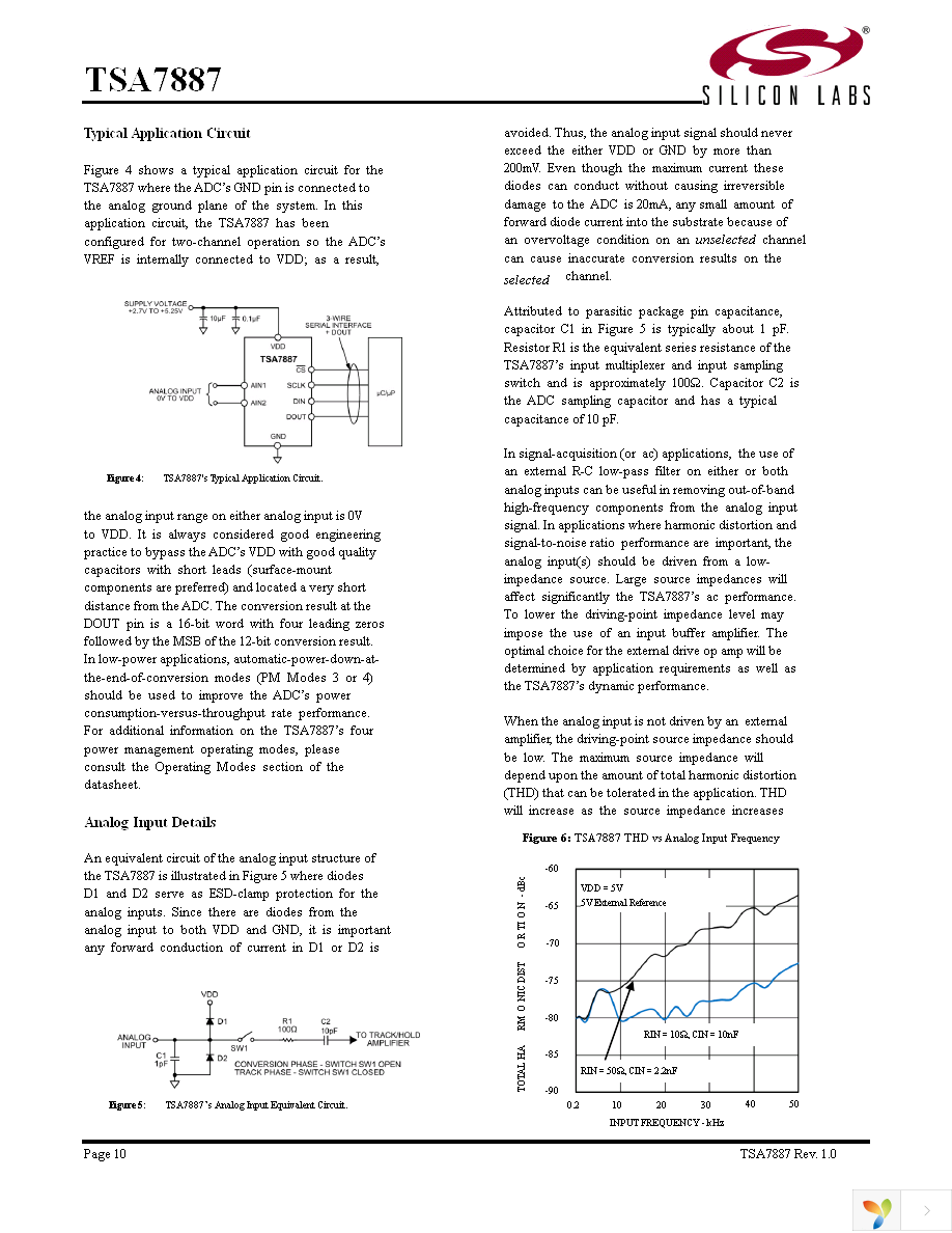 TSA7887ARMZ-REEL Page 10