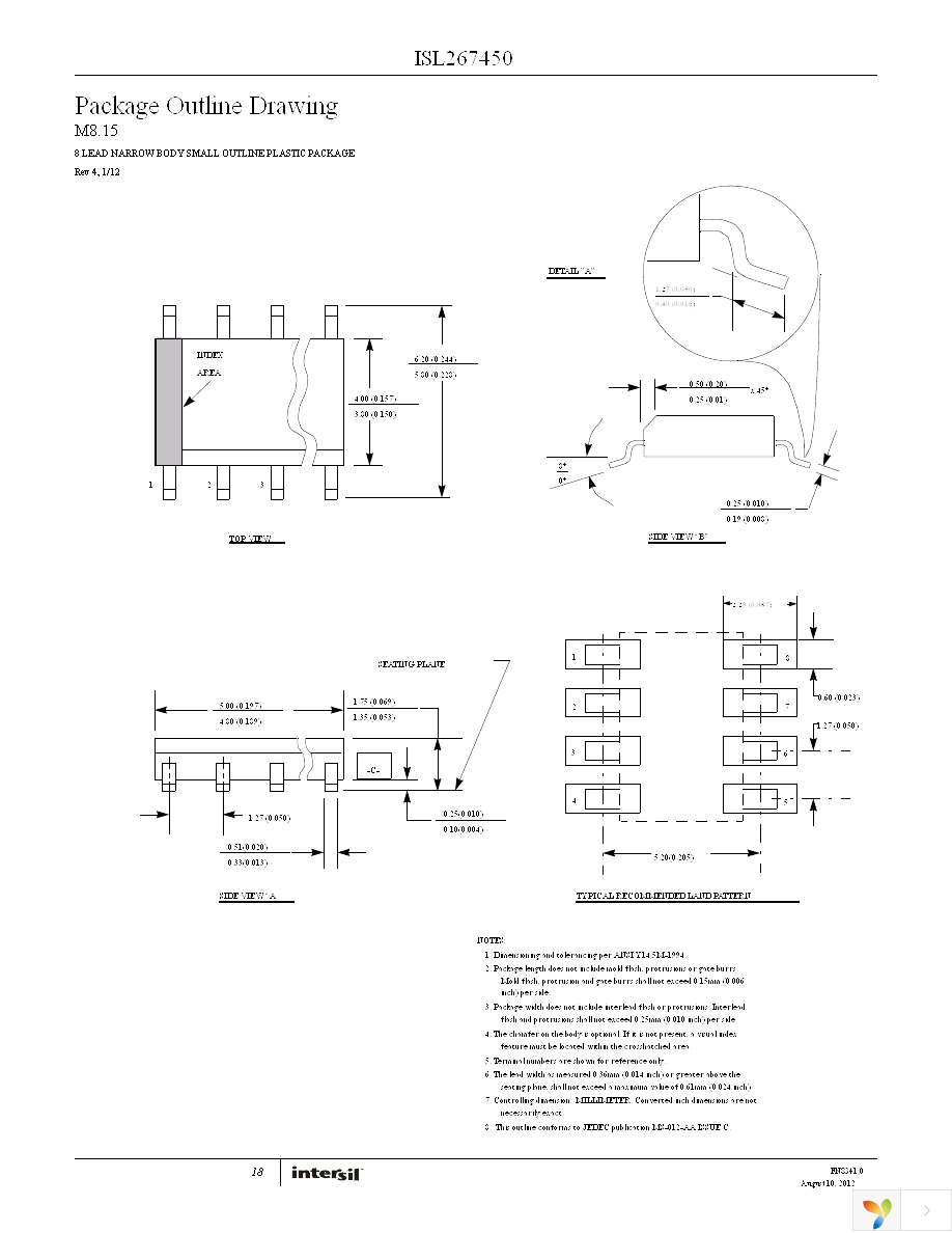 ISL267450IUZ-T7A Page 18