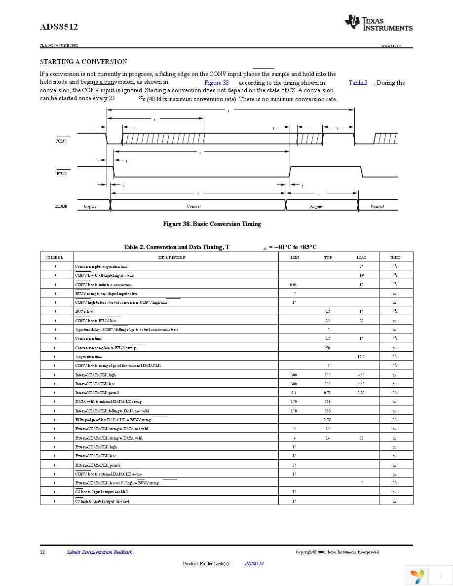 ADS8512IDW Page 12