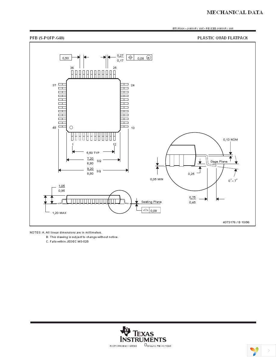 ADS7890IPFBT Page 27