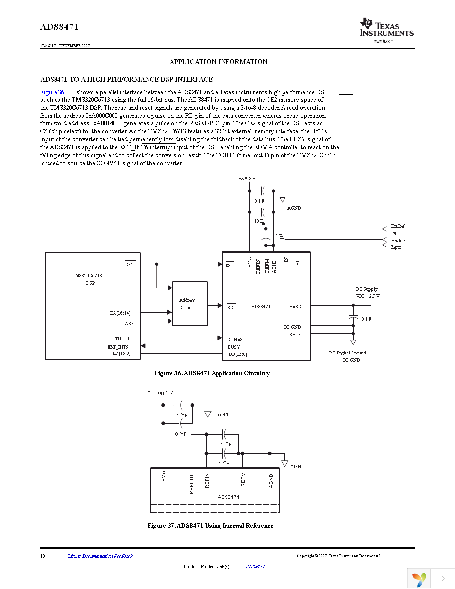 ADS8471IBRGZT Page 18