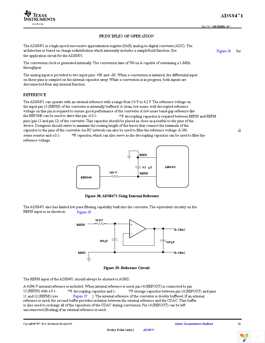 ADS8471IBRGZT Page 19