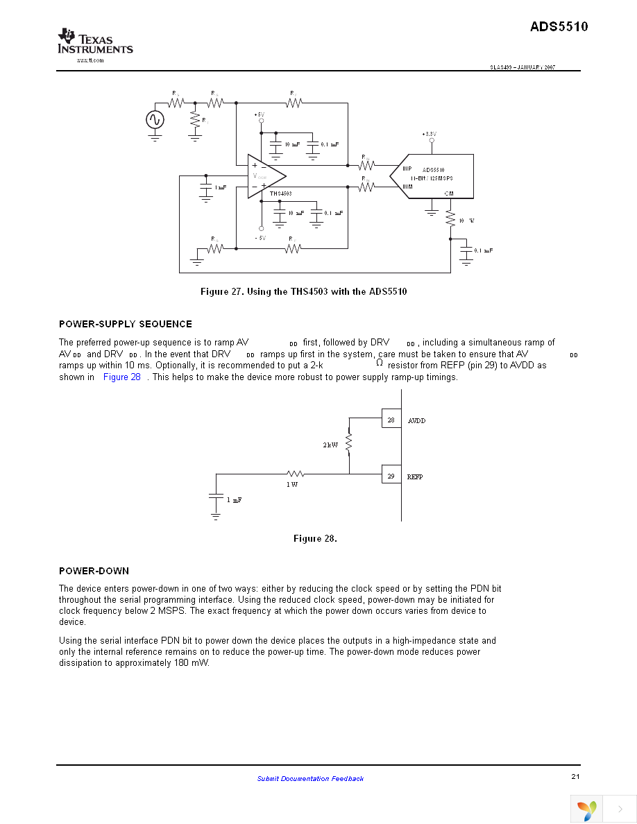 ADS5510IPAP Page 21