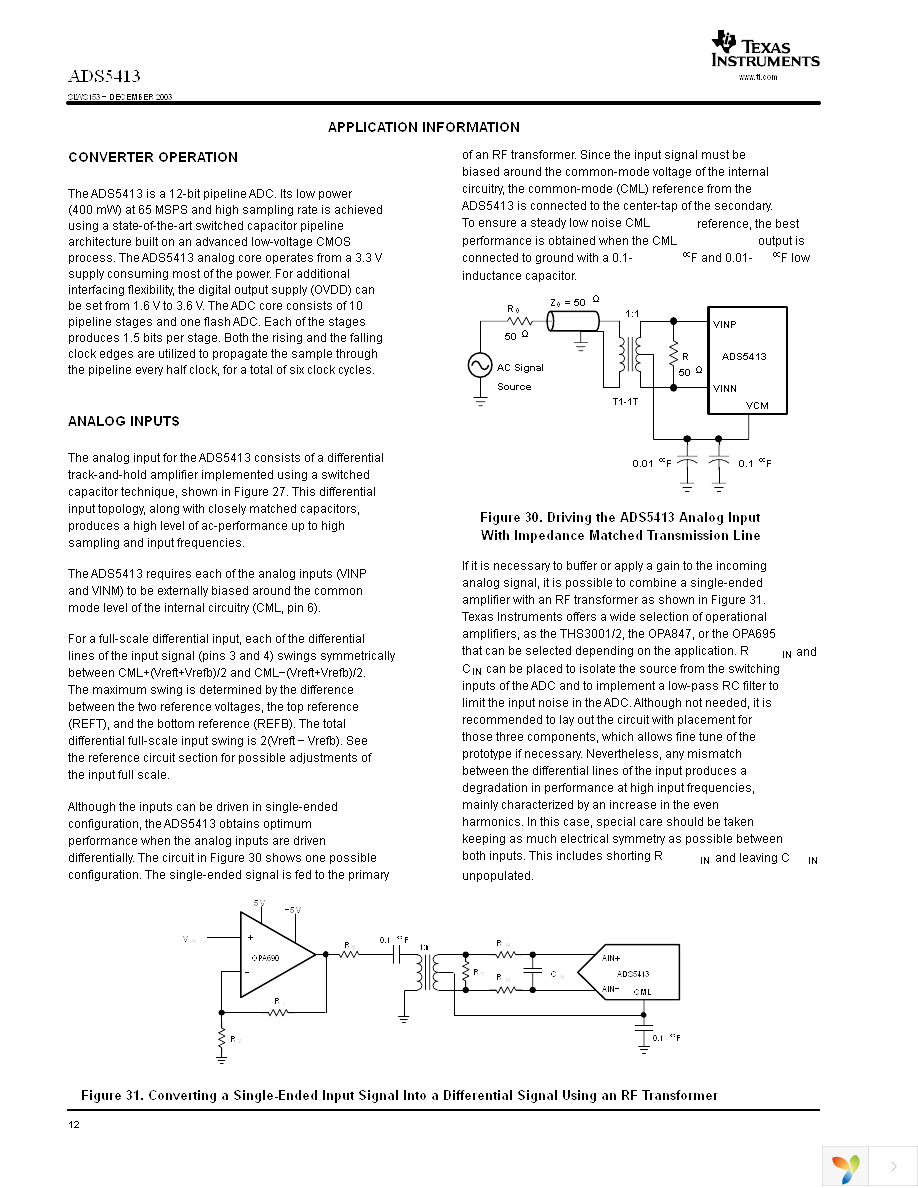 ADS5413IPHP Page 12