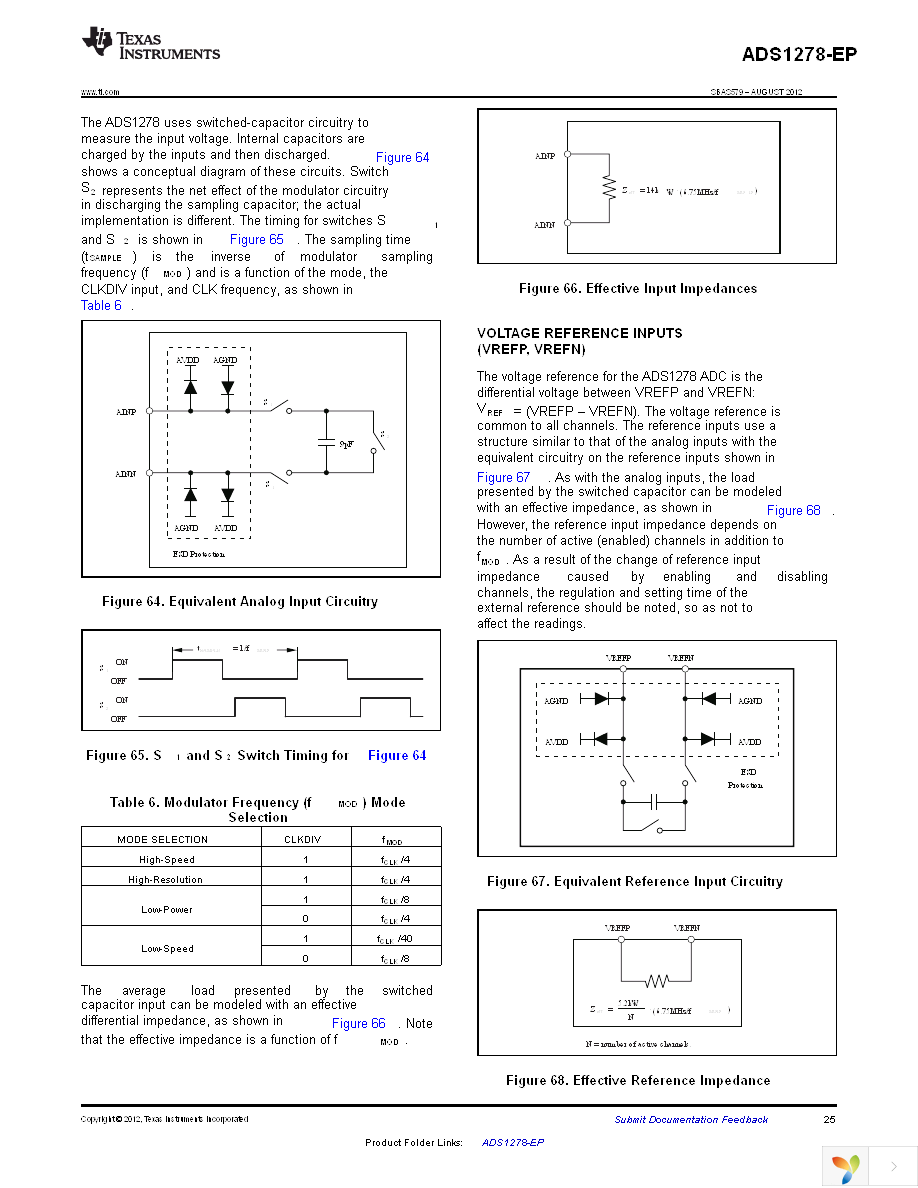 ADS1278MPAPTEP Page 25