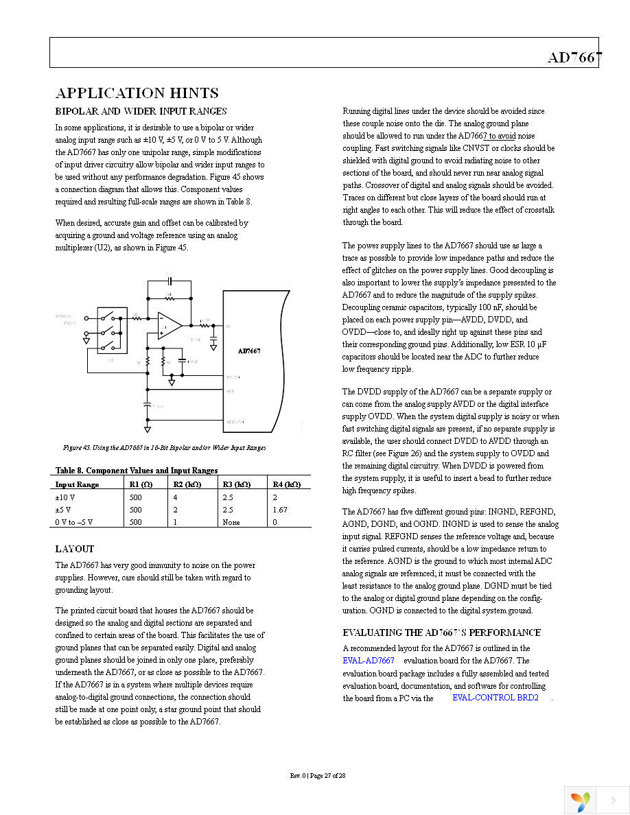 AD7667ASTZ Page 27