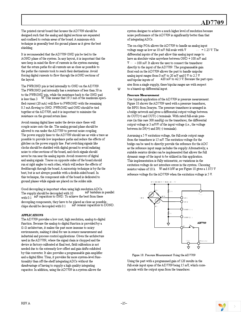 AD7709BRUZ Page 25