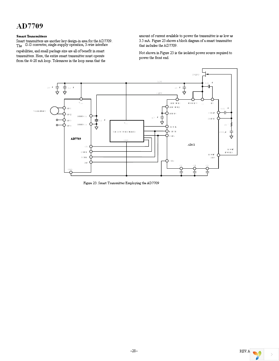 AD7709BRUZ Page 28