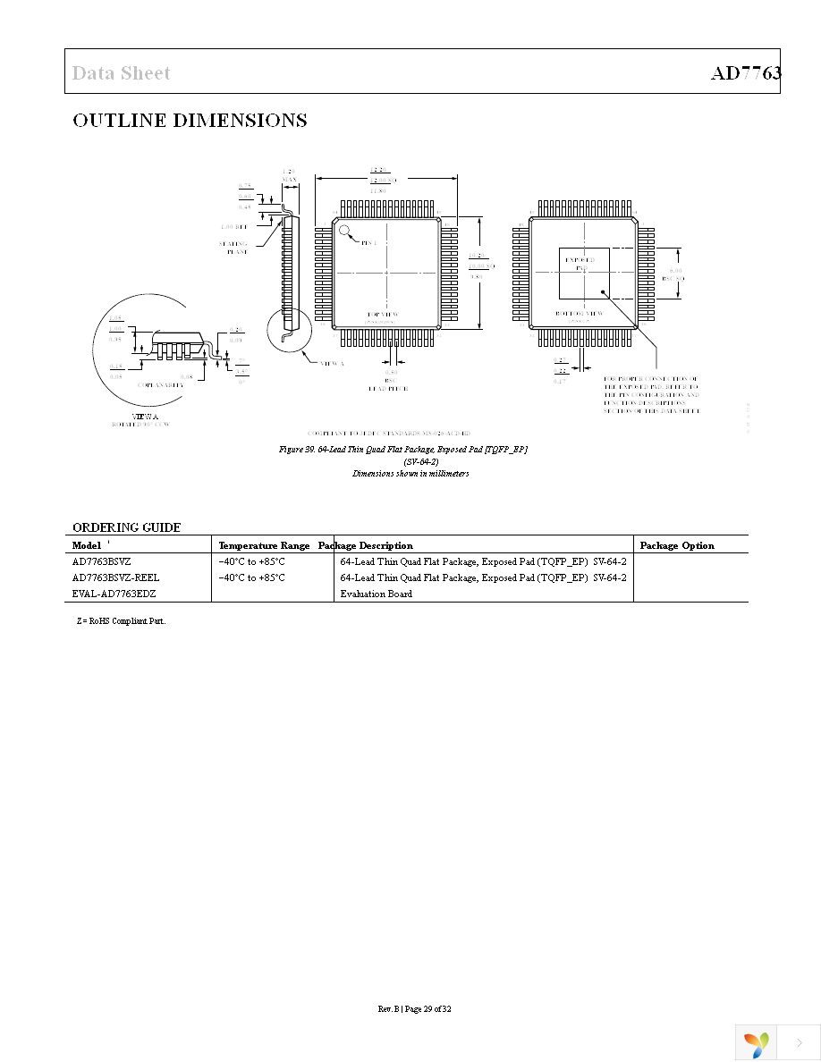 AD7763BSVZ Page 30