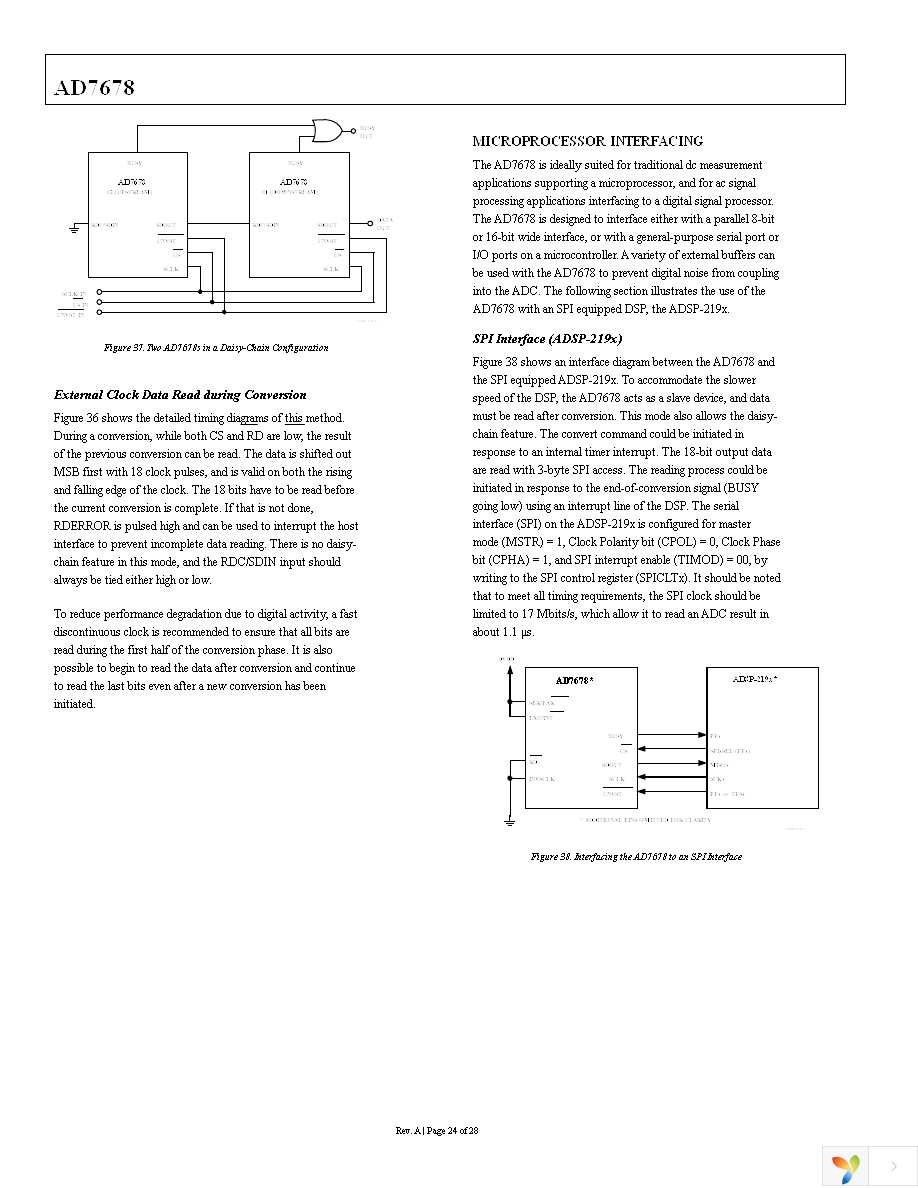 AD7678ASTZ Page 24