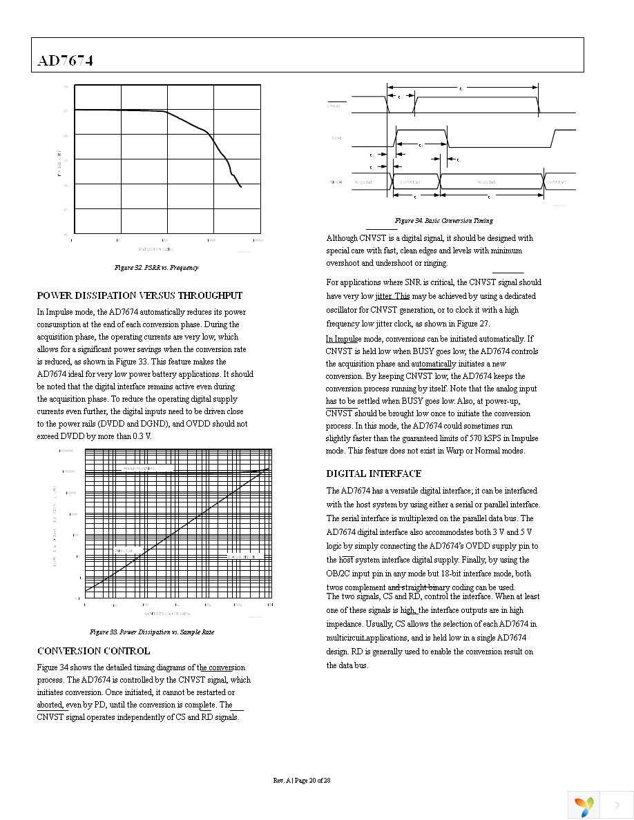 AD7674ASTZ Page 20