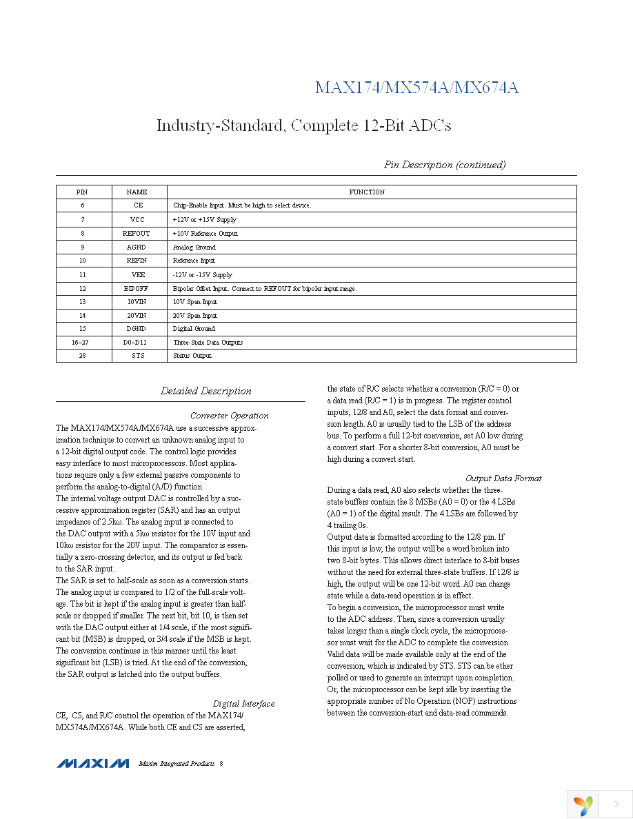 MX574AJN+ Page 8