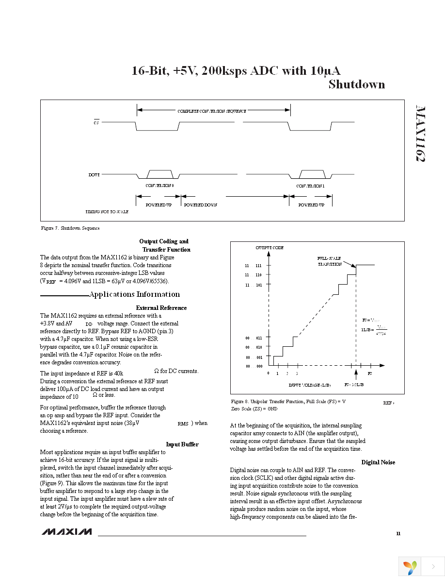 MAX1162BCUB+ Page 11