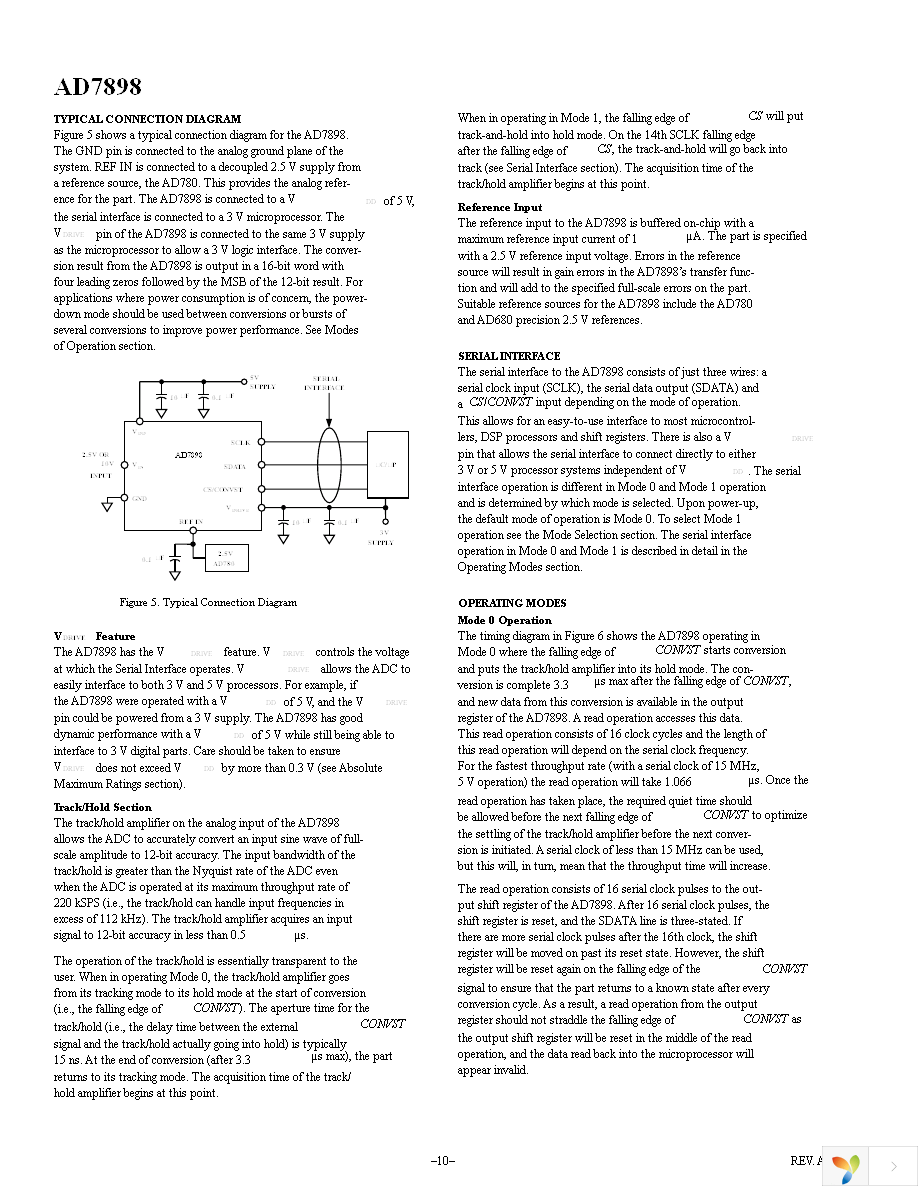 AD7898ARZ-3 Page 10